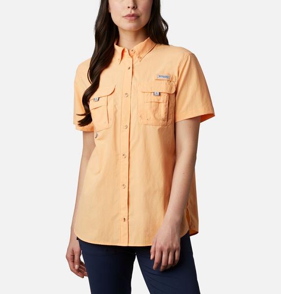 Columbia PFG Bahama Shirts Light Juice For Women's NZ48215 New Zealand